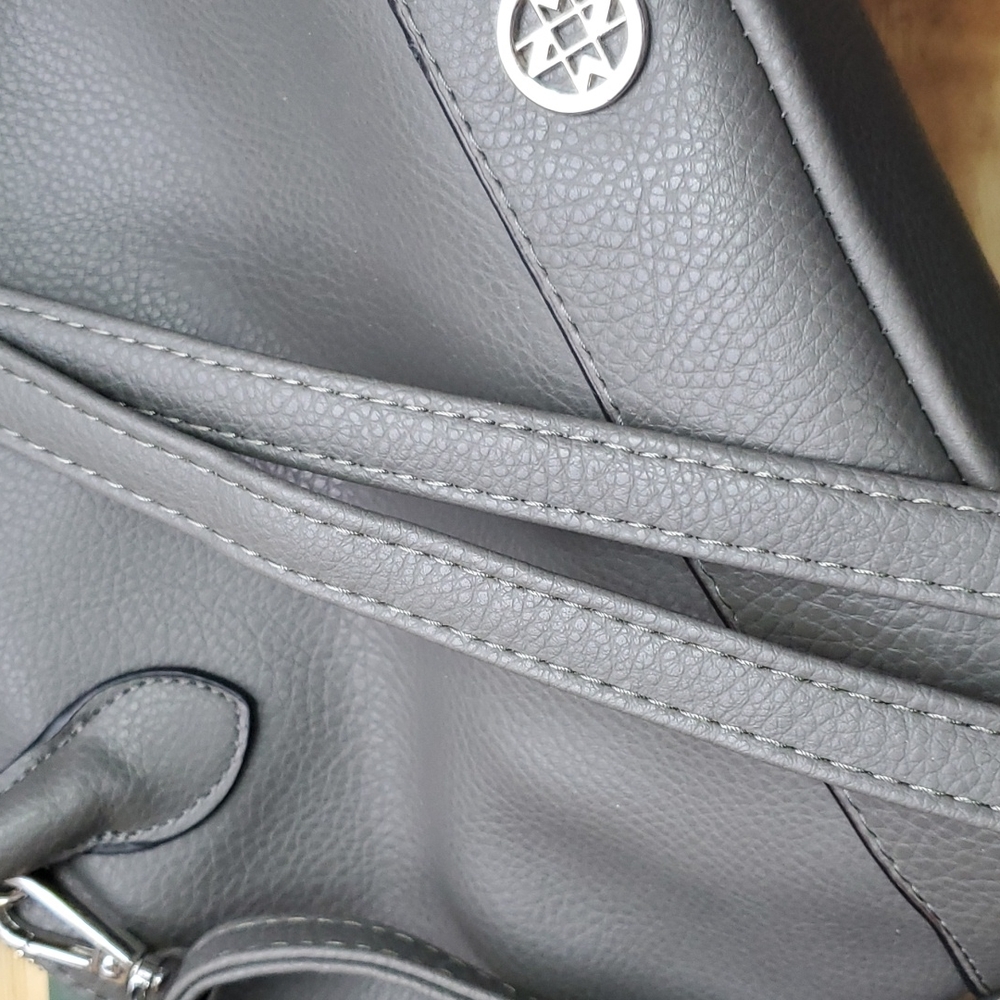 Nicole Miller New York Satchel with Crossbody Strap - Picture 11 of 12